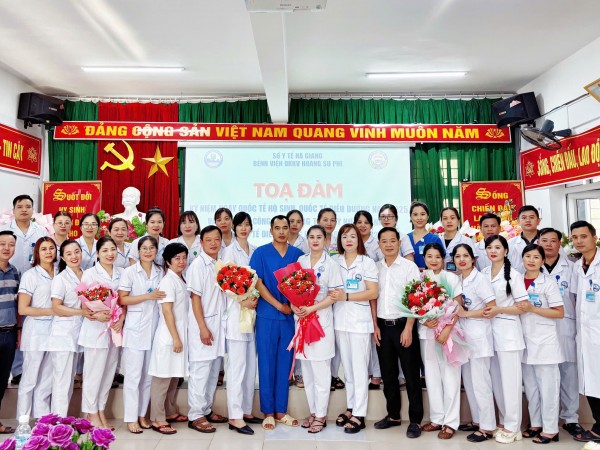 CHÀO MỪNG 60 NĂM NGÀY QUỐC TẾ ĐIỀU DƯỠNG  (12/05/1965 – 2025) BỆNH VIỆN ĐA KHOA KHU VỰC HOÀNG SU PHÌ TỔ CHỨC TỌA ĐÀM “Tôn vinh người Điều dưỡng – lan tỏa yêu thương”